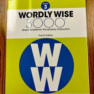Wordly Wise 3000 paperback student workbook 4th Edition